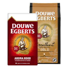 Douwe Egberts aroma rood
of premium filterkoffie